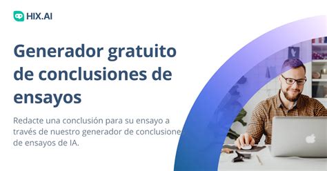 Generador gratuito de conclusiones con IA .